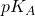 p K_A
